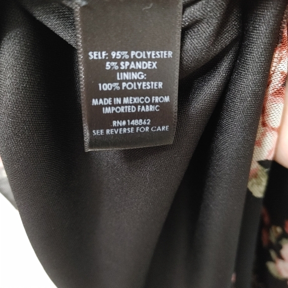 TORRID Floral Print Mesh Tee Dress Size 2 - Picture 6 of 12